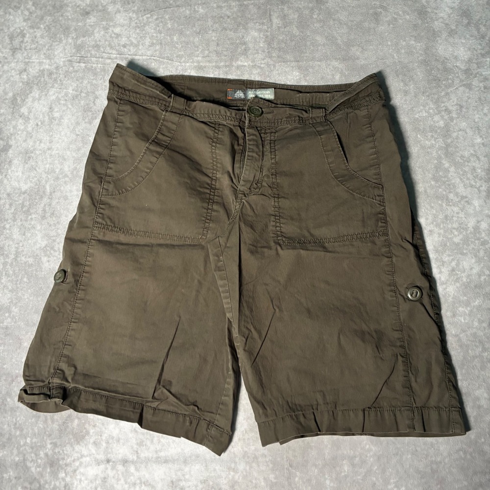 Nike ACG All Conditions Gear Shorts Brown Olive Gorpcore Hiking Mens 8 32x11